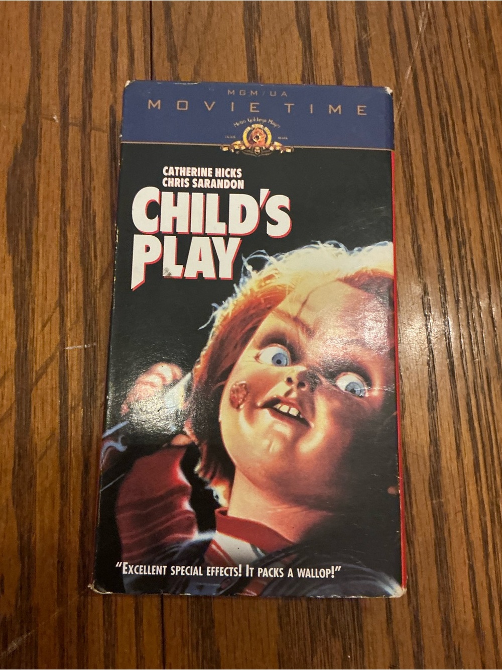 Child’s Play (VHS, 1988, MGM Movie Time) Chucky Horror Slasher
